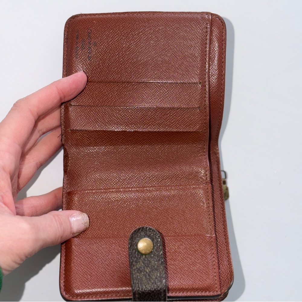 SOLD-Louis Vuitton Compact Zippe Wallet Gently Loved - Picture 10 of 14